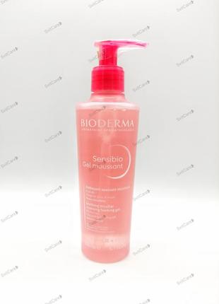 Bioderma sensibio gel moussant  гель 200 мл