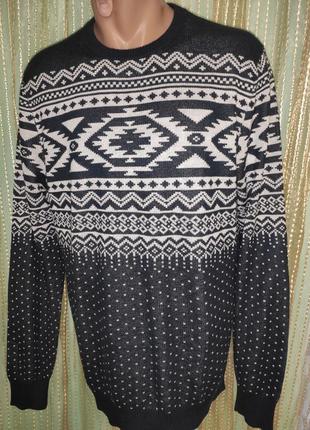 Стильная фирменная брендовая кофта свитер.jack jones.л-м8 фото