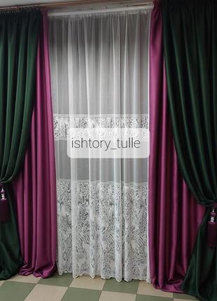 Комплекти штор різні розміри