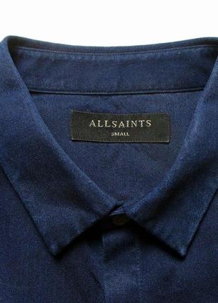 Рубашка allsaints - ardleigh denim shirt4 фото