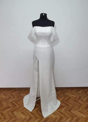 Платье на роспись, свадебное платье1 фото