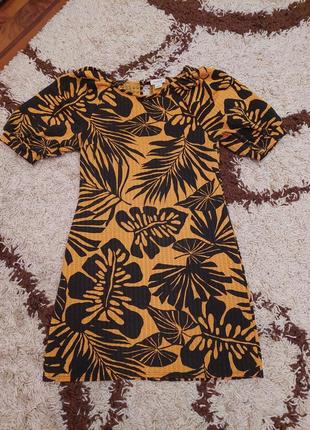 Платье, растительный принт oasis2 фото