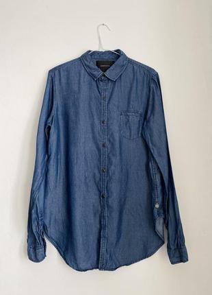 Джинсова сорочка maison scotch
