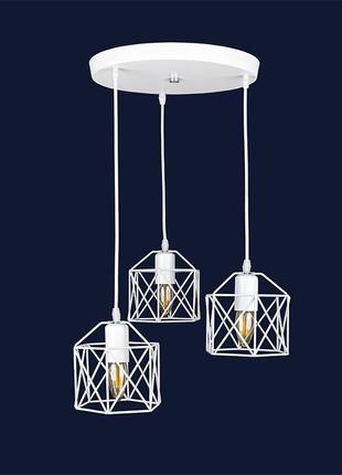 Люстра в стиле лофт 756pr101f-3 wh (300)
