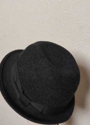 Фетровая шляпа из шерсти seeberger германия /2945/4 фото