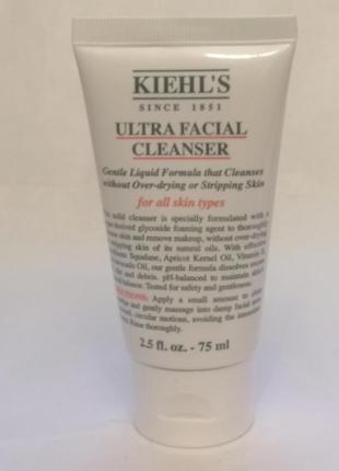 Очищающий гель для умывания kiehl's ultra facial cleanser 75 мл2 фото