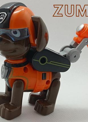Фігурка paw patrol zuma щенячий патруль зуму з механічною функцією