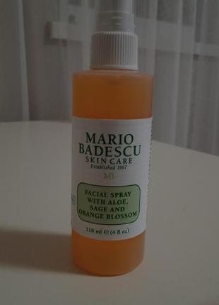 Спрей для обличчя mario badescu1 фото