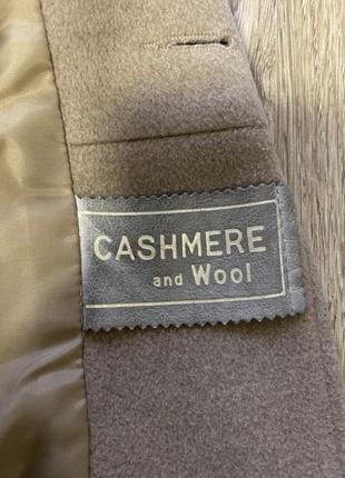 Пальто оверсайз бренда cashmere and wool пальто длинное тренч теплое2 фото