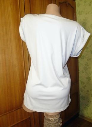 Стильная футболка с принтом,свободная,ткань микромасло3 фото
