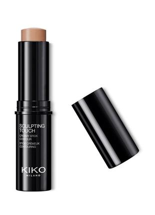 Білий стік для контурингу kiko milano sculpting touch creamy stick contour 200 hazelnut