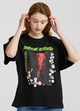 Футболка uniqlo billie eilish