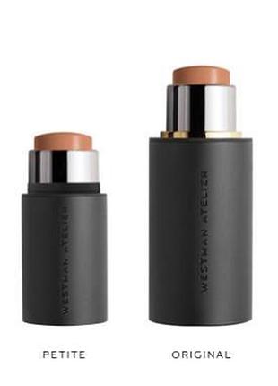 Кремовий стік для контурингу westman atelier mini petite face trace cream contour stick 2.5 biscuit г