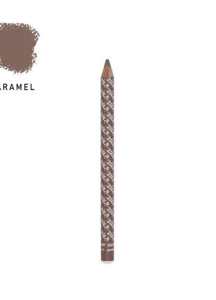 Zola карандаш для бровей пудровый powder brow pencil caramel