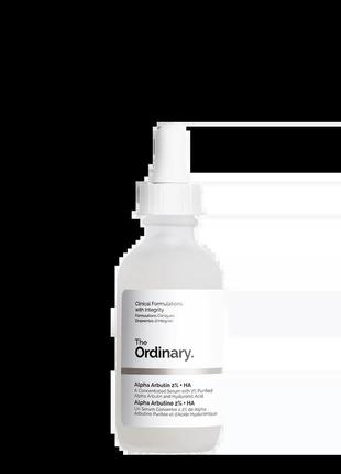 Сыворотка the ordinary alpha arbutin 2% + ha