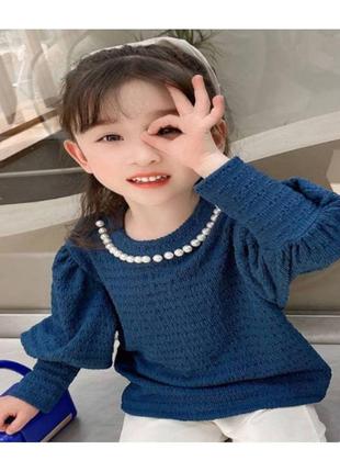 Кофта - блузка для дівчинки 90 - 140 см