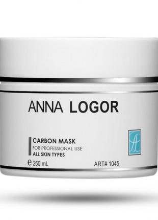 Карбоновая маска anna logor carbon mask 250 мл