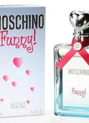 Отливант (пробник) женский moschino funny (москино фанни) 3 мл2 фото