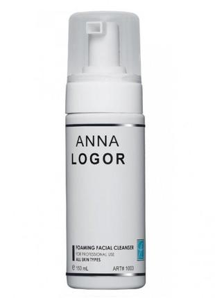 Пінний очисник обличчя anna logor foaming facial cleanser 150 мл