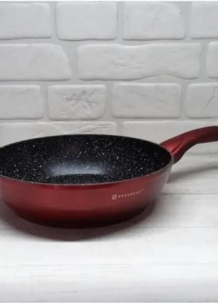 Набор посуды edenberg с мраморным антипригарным покрытием 15 предметов eb-56129 фото