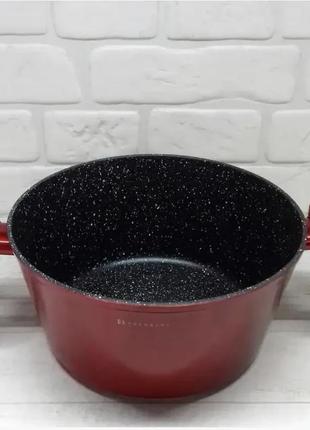 Набор посуды edenberg с мраморным антипригарным покрытием 15 предметов eb-56125 фото