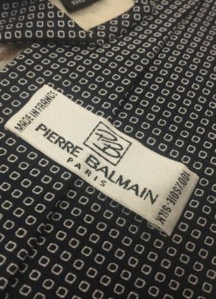 Винтаж шелковый галстук   pierre balmain france