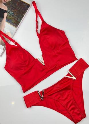 Комплект жіночої спідньої білизни victoria's secret