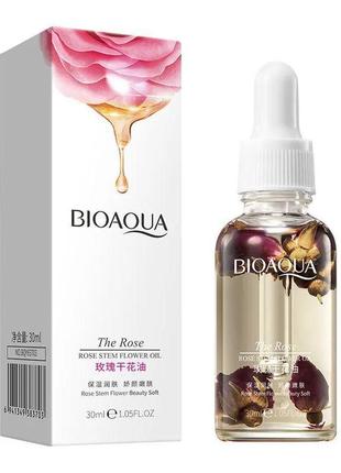 Масло розы bioaqua rose stem flower oil