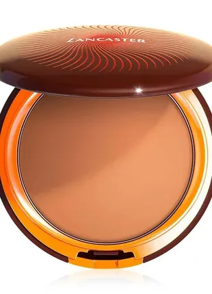 Компактна сонцезахисна крем-пудра lancaster 365 sun face compact spf30 9g — колір 02 sunny glow2 фото