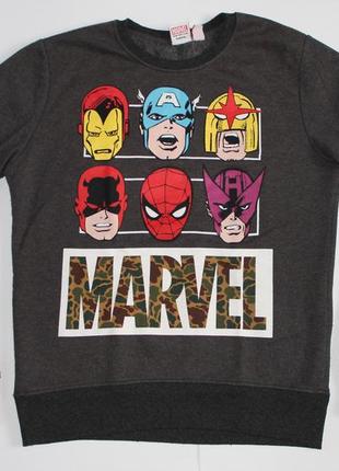 Мила толстовка світшот мультиплікаційні персонажі супергерої marvel