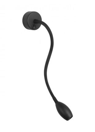 Накладной поворотный светодиодный светильник feron al7720 черный 3500k