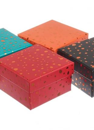 Подарочные коробочки прямоугольные 9,5см*9,5см5,5см (комплект 6 шт)