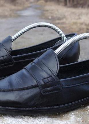 Шкіряні лофери, туфлі schuh