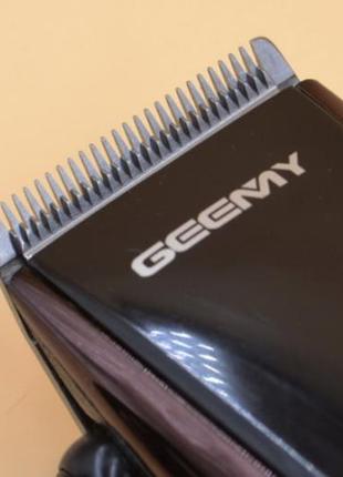 Професійна машинка для стрижки волосся geemy (gm 813) від мережі4 фото