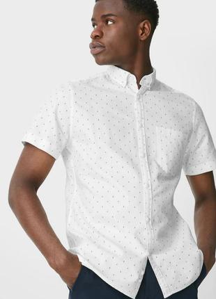 Рубашка мужская кэжуал c&amp;a original новая с бирками