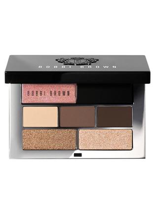 Мини палетка теней bobbi brown mini lip &amp; eye palette bellini