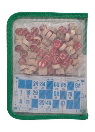 Настільна гра "лото", 48 карток igr58 (зелений)