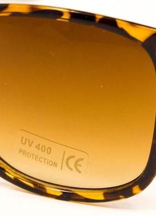 Очки. солнцезащитные очки. очки в стиле ray ban wayfarer. 1028-45. леопардовые очки5 фото