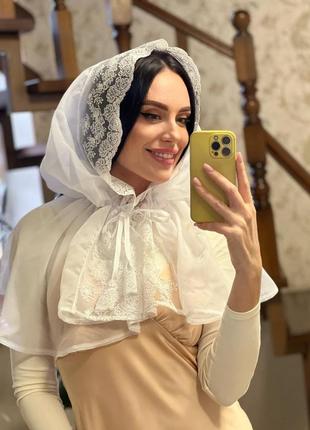 Палантин , палантин в церковь,церковная накидка