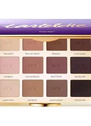 Палетка теней tarte tartelette amazonian clay matte eyeshadow palette2 фото