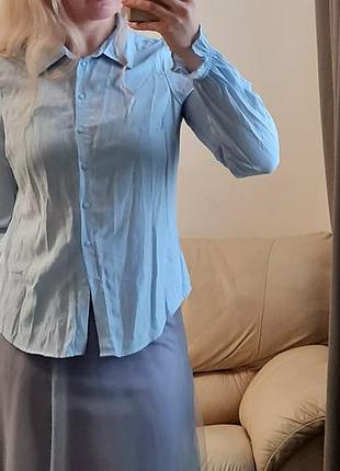 Сорочка блакитна