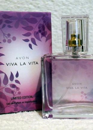 Парфумированная вода viva la vita 30 мл avon