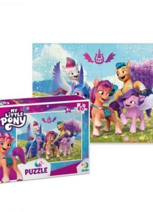 Пазлы 2в1 "my little pony", 60 элементов