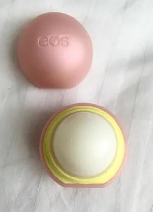 1. eos super shea lip balm champagne pop бальзам для губ еос оригінал2 фото