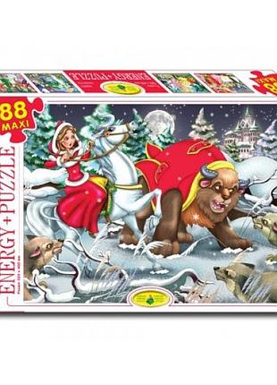 Пазли "красуня і чудовисько" 88 елементів