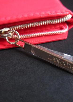 Красная косметичка lancome paris eiffel tower cosmetic red bag с эйфелевой башней - париж