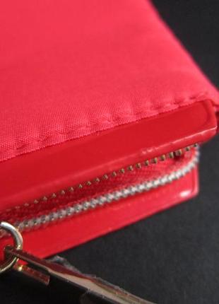 Красная косметичка lancome paris eiffel tower cosmetic red bag с эйфелевой башней - париж