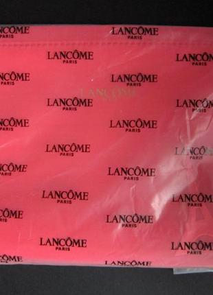 Красная косметичка lancome paris eiffel tower cosmetic red bag с эйфелевой башней - париж