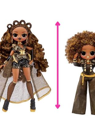 Лялька lol surprise omg fierce royal bee ігровий набір лол сюрприз омг серія fierce – королева бджілка6 фото