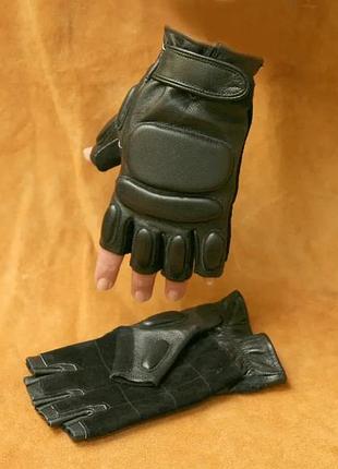 Перчатки тактические без пальцев спецназ размер 8